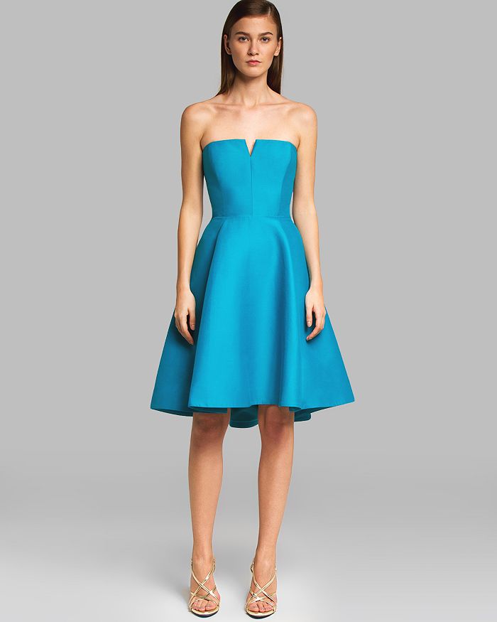 Halston heritage fit and flare dress online