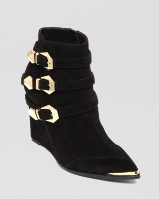 VINCE CAMUTO Wedge Booties - Kannon 