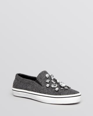 Slip-On Flat Sneakers - Slater Flannel