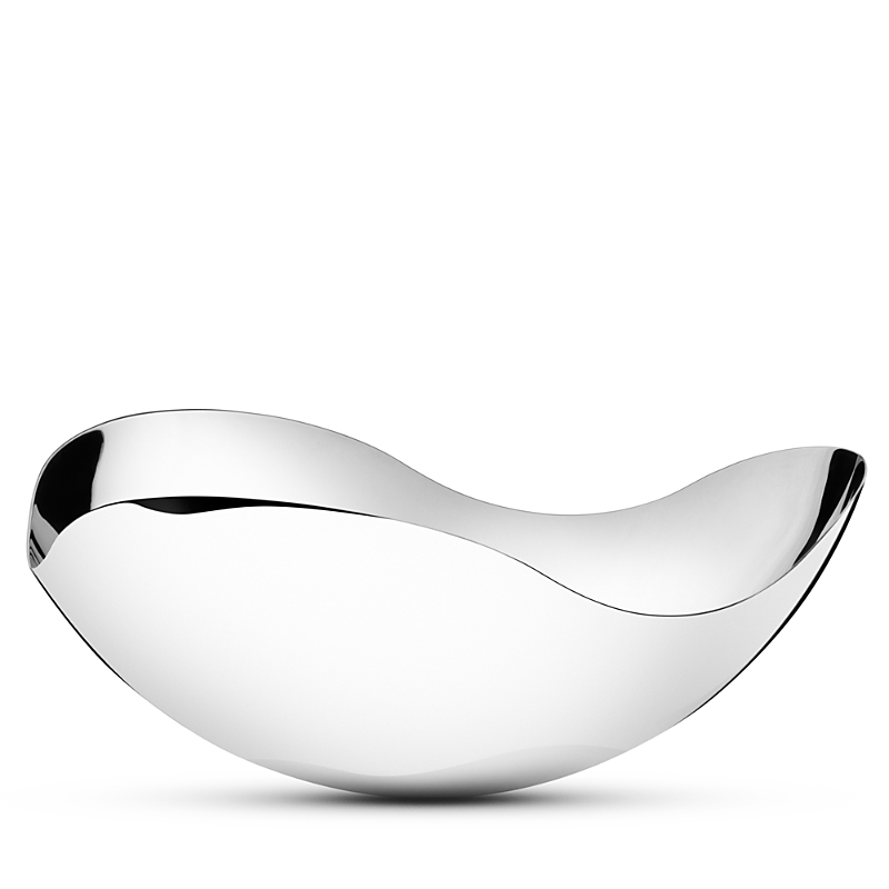 Georg Jensen Small Bloom Stainless Steel Bowl In Silver
