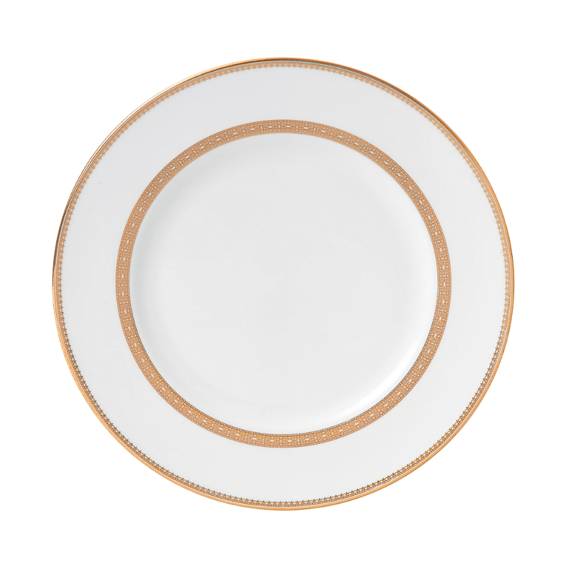Vera Wang Wedgwood Vera Lace Gold Dinner Plate