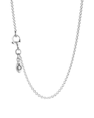 pandora silver necklace