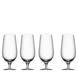 Orrefors Beer Collection Lager Glass, Set of 4 | Bloomingdale's
