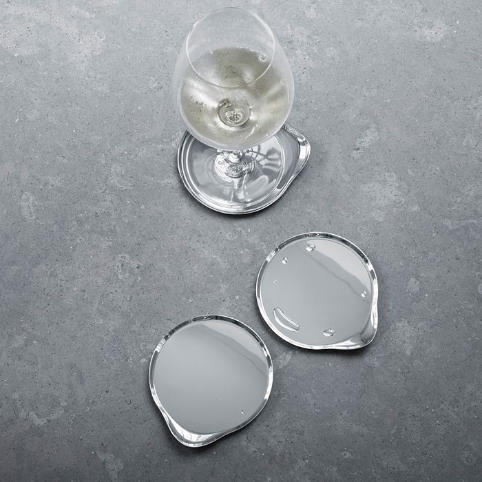 Georg Jensen - Wine & Bar Liquid Coasters, Set of 4