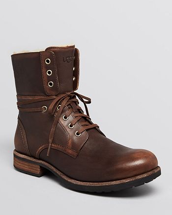 UGG® Men's Larus Military Boots | Bloomingdale's