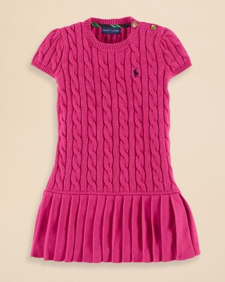 ralph lauren cable knit dress