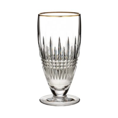 UPC 701587015219 product image for Waterford Lismore Diamond Gold Iced Beverage Glass | upcitemdb.com