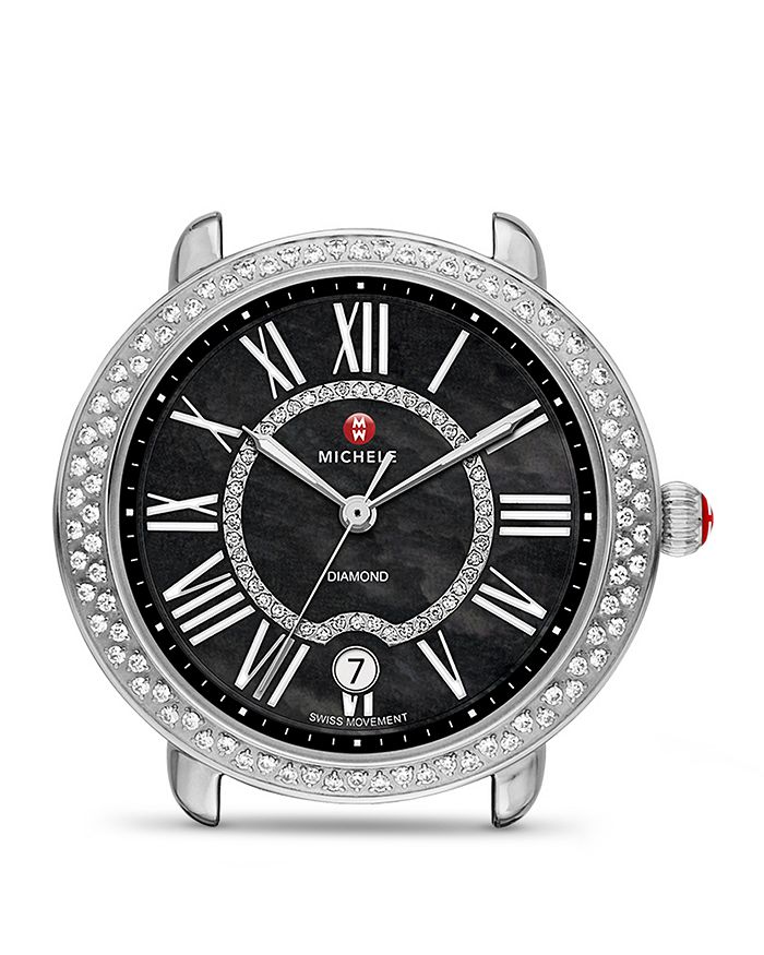 MICHELE Serein 16 Diamond Black Dial Watch Head 36mm Bloomingdale s