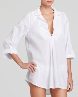 shirt dress swim cover up