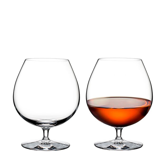 Shop Waterford Elegance Brandy Glass, Set Of 2 In Clear
