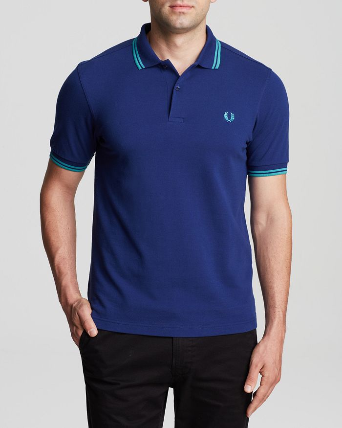 Fred Perry Tipped Logo Regular Fit Polo Shirt | Bloomingdale's