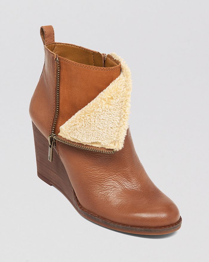 Lucky brand wedge bootie shop