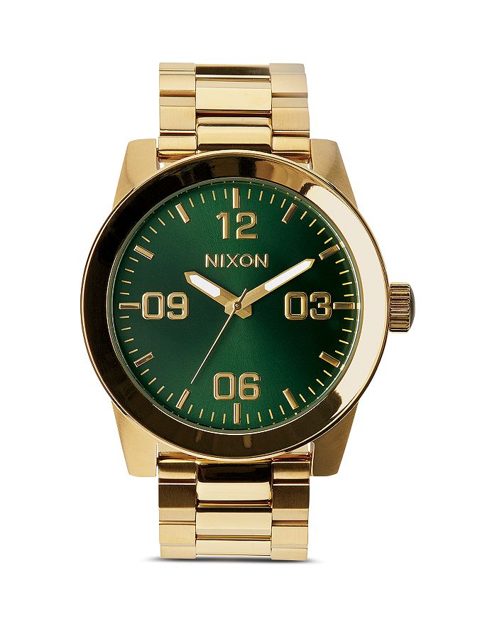 NIXON THE CORPORAL SUNRAY DIAL WATCH, 48MM,A346