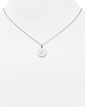 kate spade new york One In a Million Initial Pendant Necklace, 18