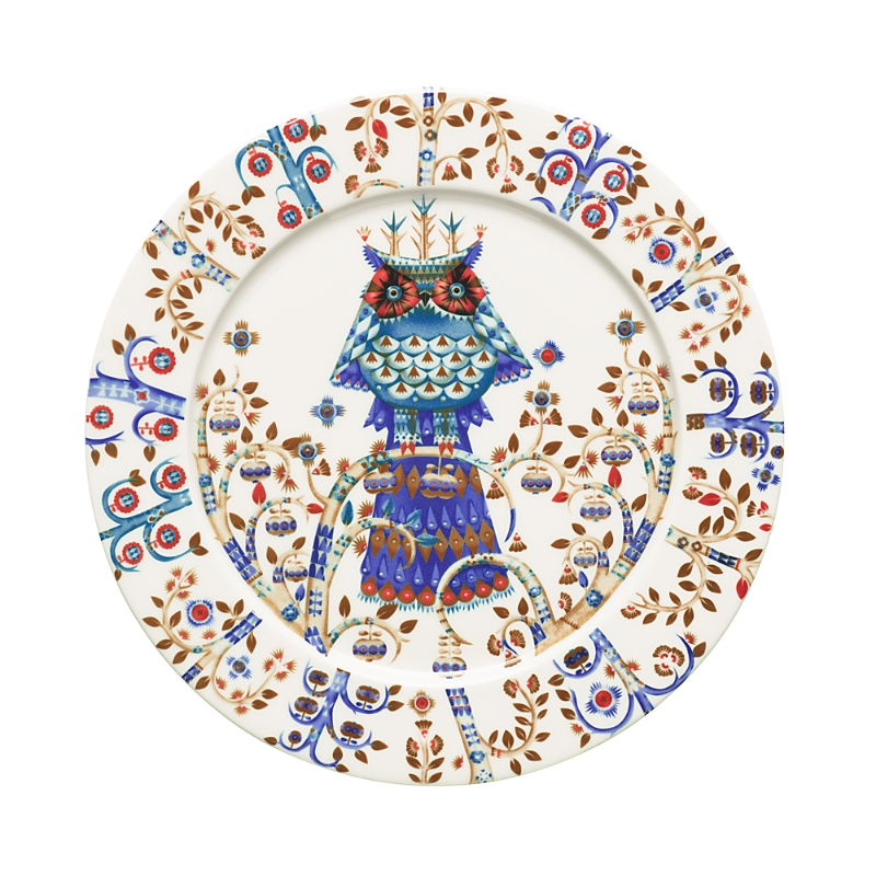 Iittala Taika White Dinner 10.6" Plate In White