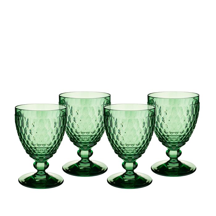 VILLEROY & BOCH BOSTON GOBLET, SET OF 4,73097827