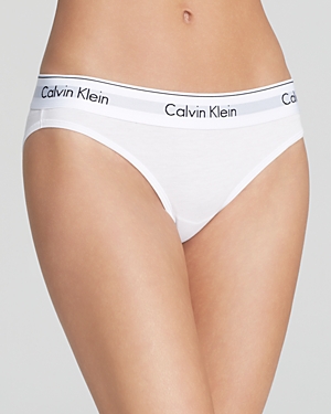 Calvin Klein Modern Cotton Bikini In White