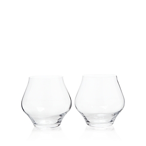 Luigi Bormioli Supremo Stemless Wine Glass, Set Of 2 In Clear