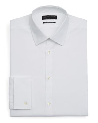 textured white dress shirt