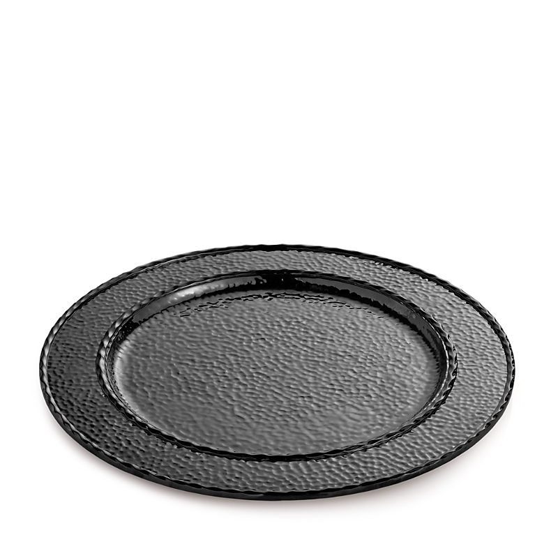 Michael Aram Hammertone Charger/platter In Black