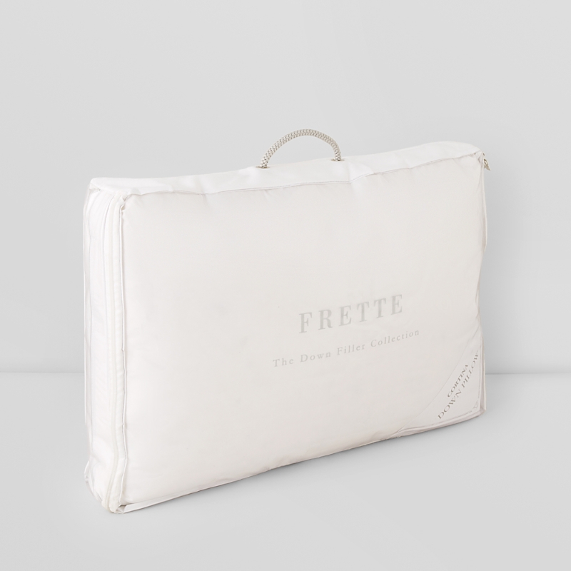 Frette Cortina Soft Down Pillow, Standard In White
