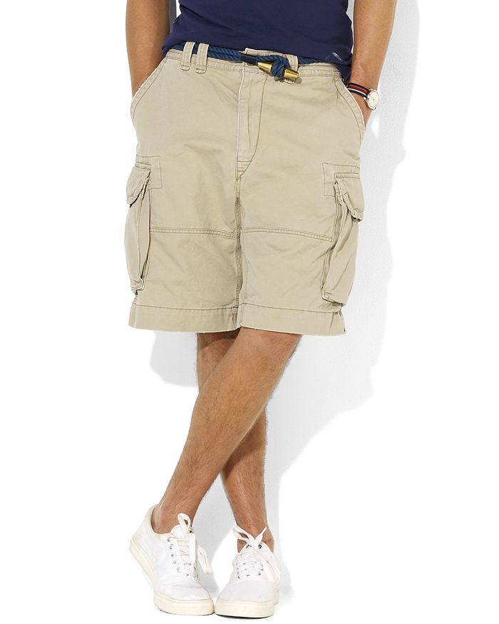 Polo Ralph Lauren Gellar Classic Fit 10.5 Inch Cotton Shorts In Hudson Tan