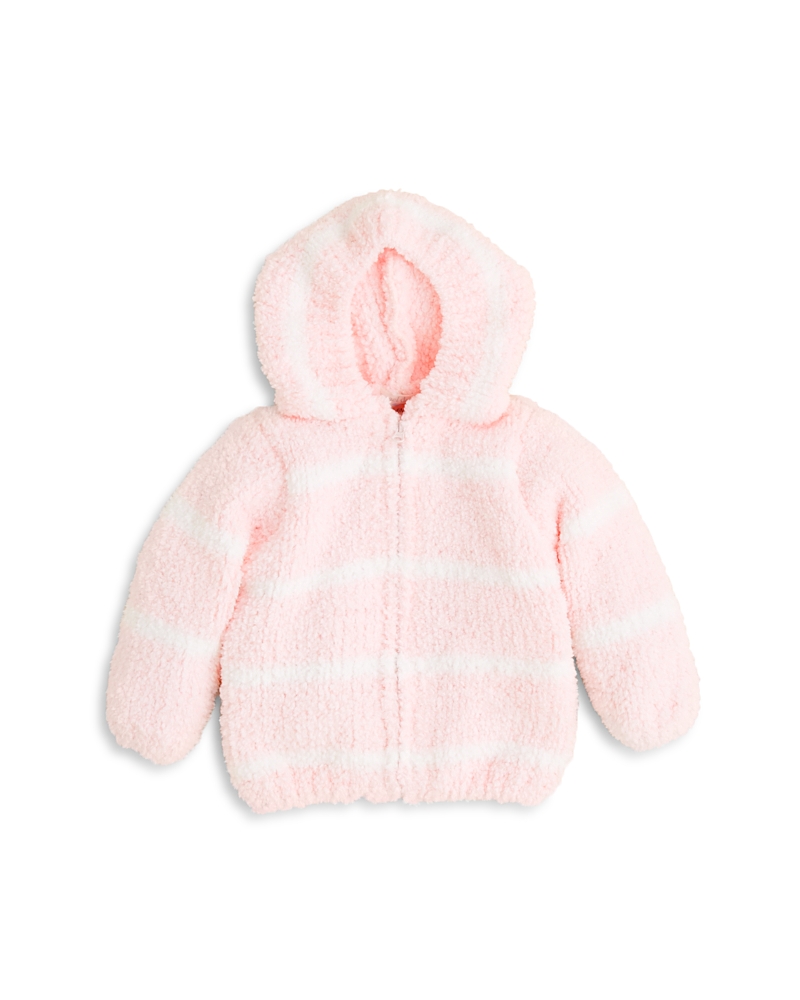 Angel Dear Girls' Striped Hooded Jacket - Baby