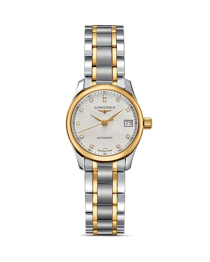 Shop Longines Master Collection Watch, 26mm In Silver/gold