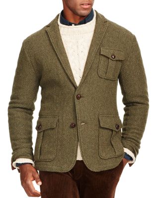 ralph lauren sweater blazer