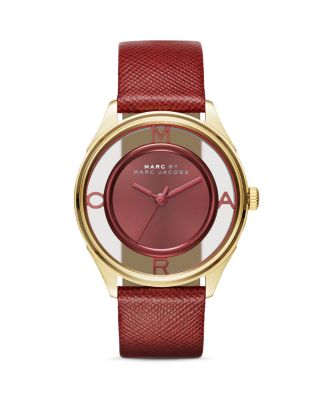 marc jacobs red watch
