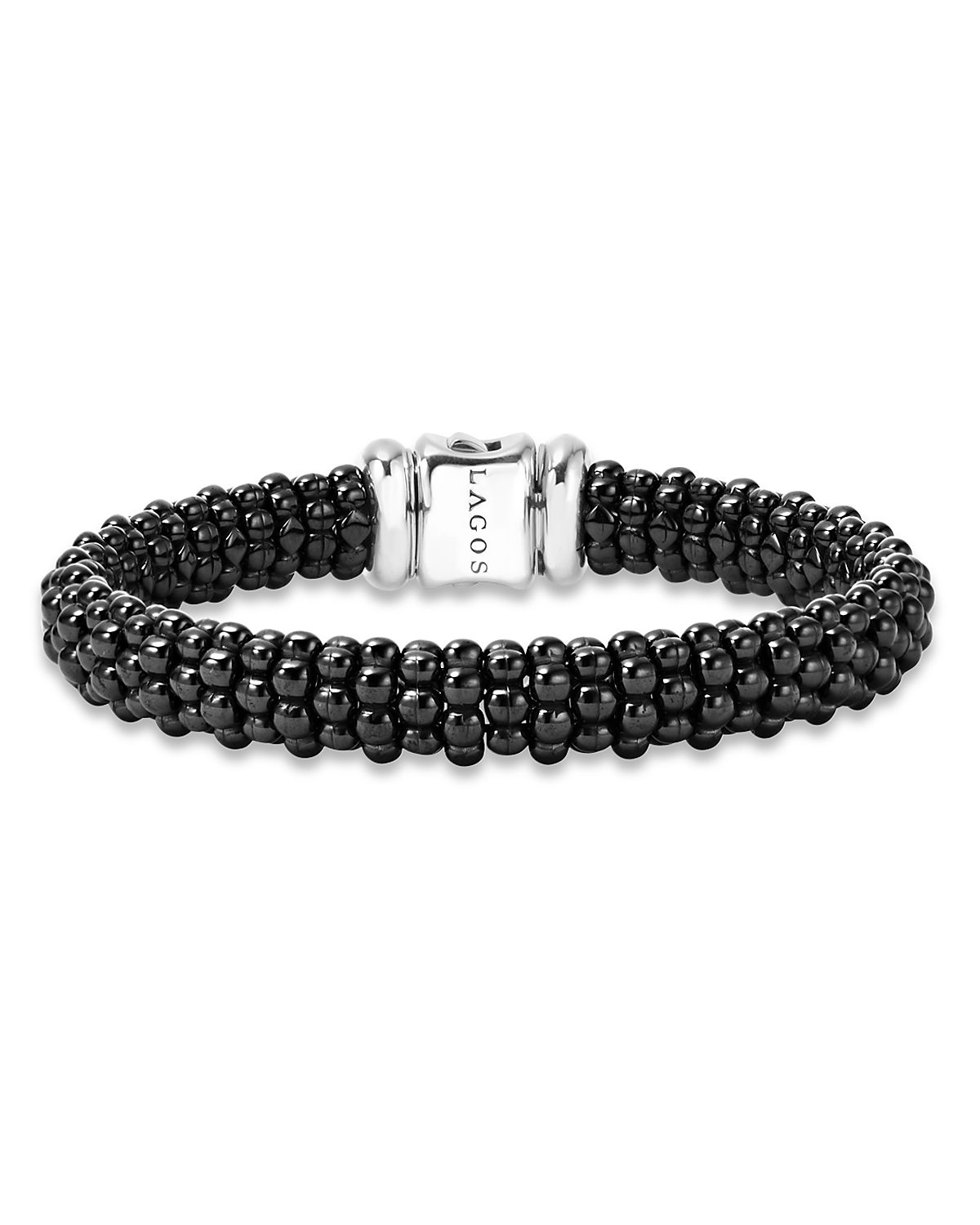 Lagos Black Caviar Ceramic Bracelet