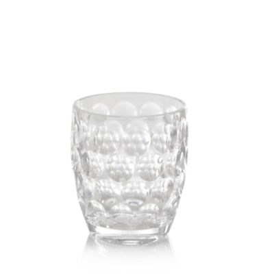 Mario Luca Giusti Acrylic Lente Tumbler Glass