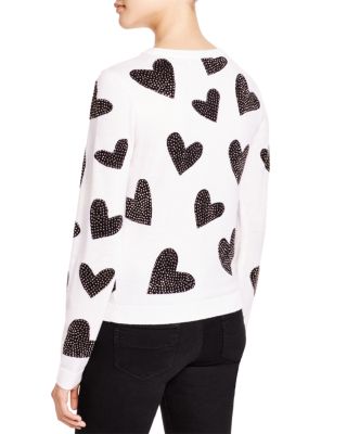 Alice+olivia♥ネクタイニット ALLENE CABLE CREWNECK in BLACK | ALICE + OLIVIA