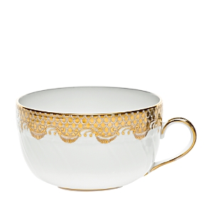 Herend Fishscale Canton Cup In Gold