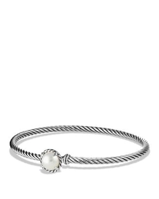 David Yurman Châtelaine® Bracelet with Cultured Freshwater Pearl ...