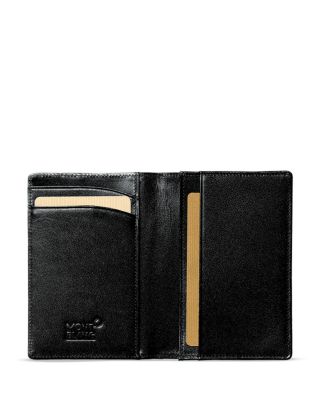 Meisterst&uuml;ck Leather Business Card Holder with Gusset