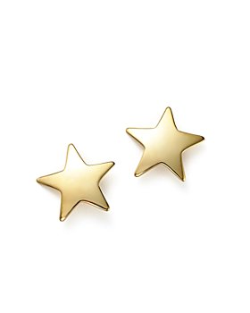 Bloomingdale's - 14K Gold Medium Star Earrings - 100% Exclusive