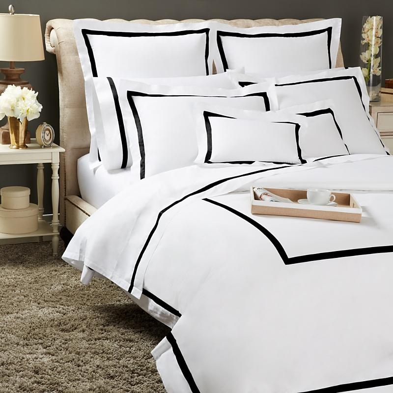 Matouk Lowell Duvet, Twin In White