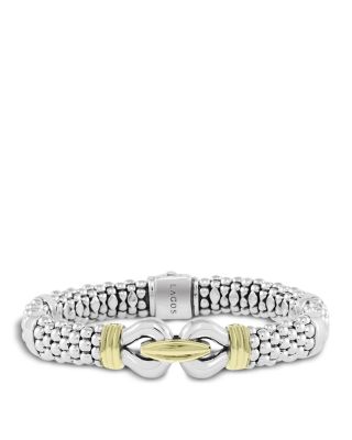 LAGOS - 18K Gold and Sterling Silver Derby Bracelet