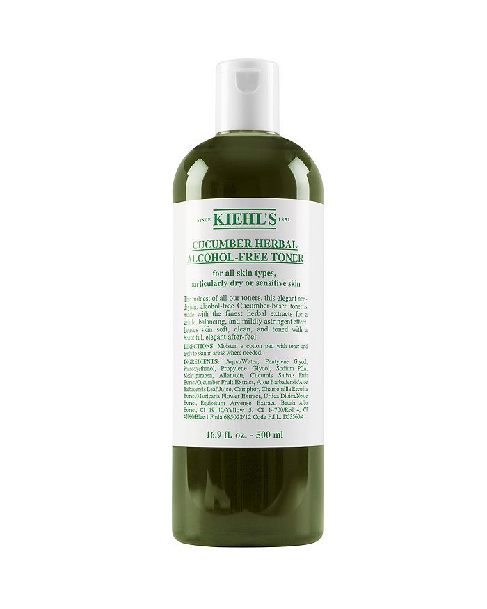 Shop Kiehl's Since 1851 Cucumber Herbal Alcohol-free Toner 16.9 Oz.