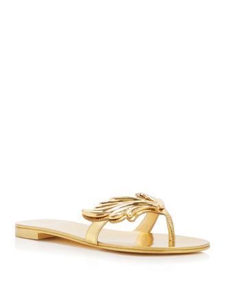 Giuseppe Zanotti Nuvorock Wing Thong Sandals | Bloomingdale's