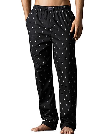 Polo Ralph Lauren Pony Print Woven Pajama Pants | Bloomingdale's