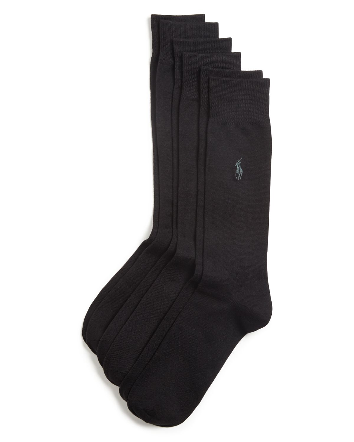 Polo Ralph Lauren Solid Dress Socks, Pack of 3