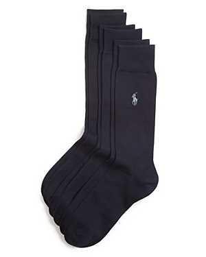 Polo Ralph Lauren Solid Dress Socks, Pack of 3