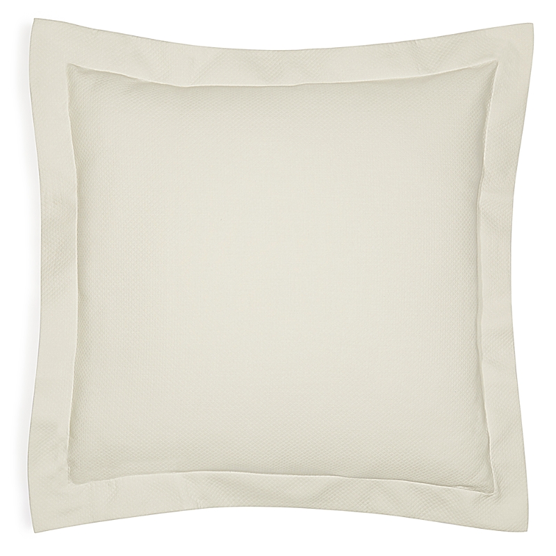 Matouk Elliot Euro Sham In Ivory