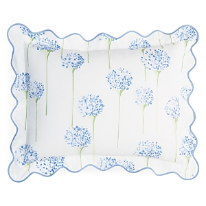 Matouk Lulu Dk For Charlotte Standard Sham In Azure