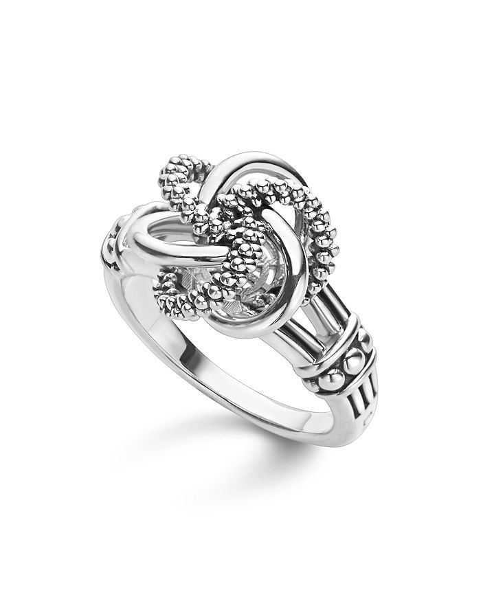 Shop Lagos Sterling Silver Love Knot Ring