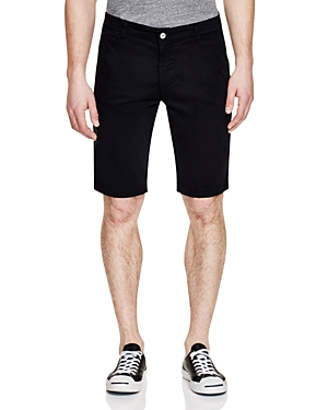 Ag Griffin Relaxed Fit Shorts In Super Black