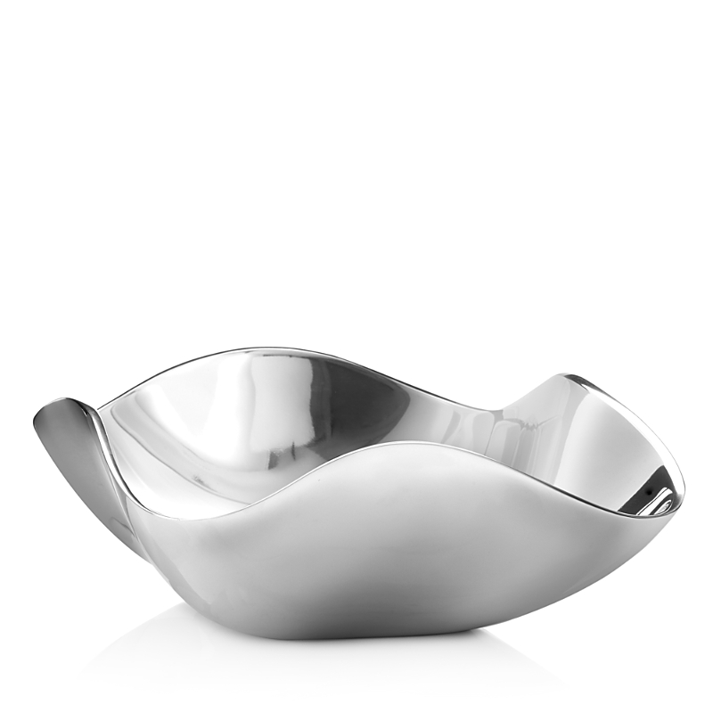 Nambe Venus Serving Bowl In Silver