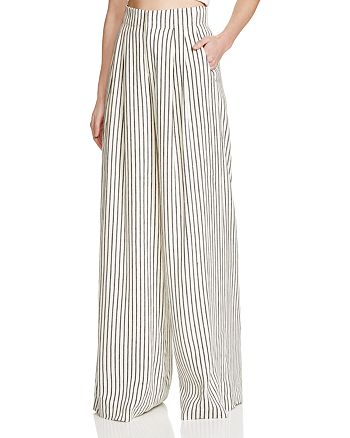 alice olivia striped pants